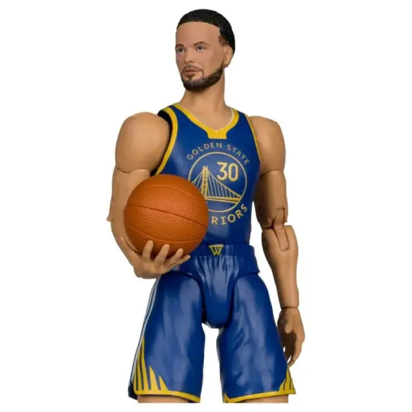 NBA - Figurine SportsPicks Stephen Curry (Golden State Warriors) 15 cm