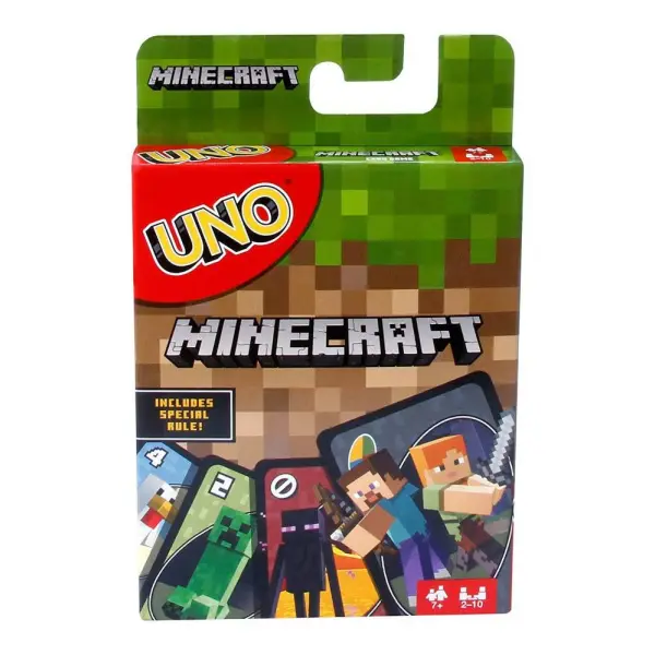 MINECRAFT - JEU UNO MINECRAFT