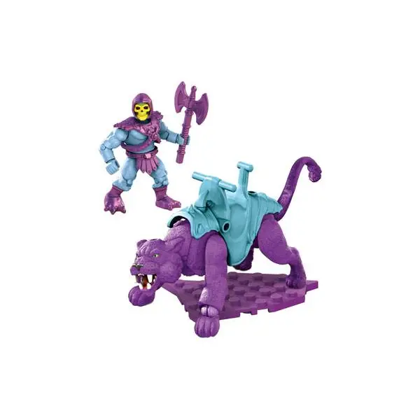 SKELETOR & PANTHOR MASTERS OF THE UNIVERSE JEU DE CONSTRUCTION MEGA CONSTRUX PROBUILDERS