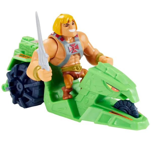 HE-MAN MASTERS OF THE UNIVERSE ETERNIA MINI VEHICULE AVEC FIGURINE 6CM