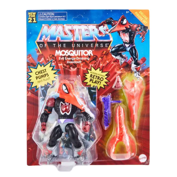 MOSQUITOR MASTERS OF THE UNIVERSE DELUXE 2021 FIGURINE 14 CM