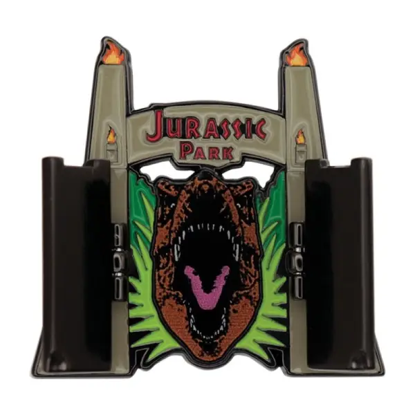 Jurassic Park - Pin's Portes du Parc Jurassic Park