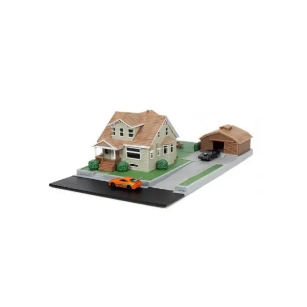 Fast & Furious - Diorama Nano Metalfigs Nano Scene Dom's House