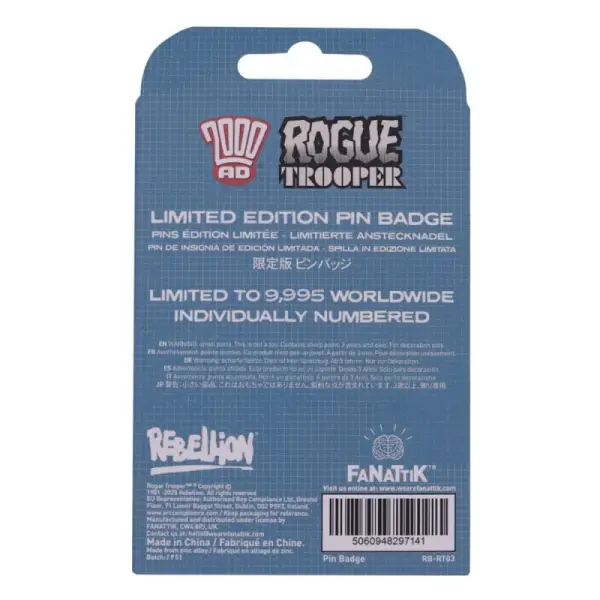 2000 AD - Pin's 2000 AD Rogue Trooper GI Limited Edition