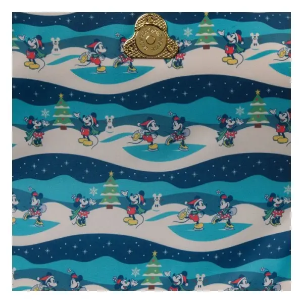 Disney - Sac à bandoulière Mickey and Minnie Holiday By Loungefly