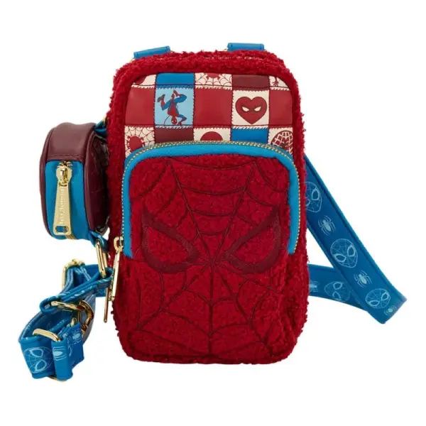 Marvel - Sac à bandoulière avec porte-monnaie Spider-Man Cell Phone by Loungefly