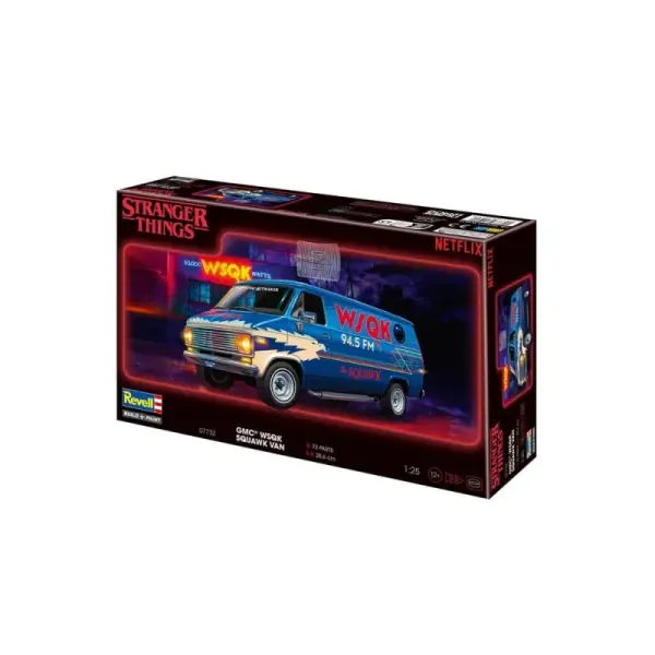 Stranger Things - Model Kit 1/25 Squawk Van 21 cm