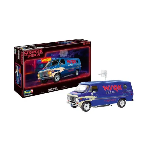 Stranger Things - Model Kit 1/25 Squawk Van 21 cm