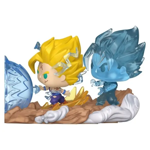 Dragon Ball Z - Figurine POP Moments Kamé Hamé Ha Père fils 9 cm