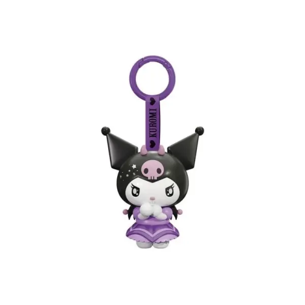 Sanrio - Porte-clés Ange et démon Kuromi 8 cm