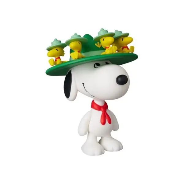 Snoopy - Mini figurine Medicom UDF série 18 Snoopy & Woodstock 8 cm