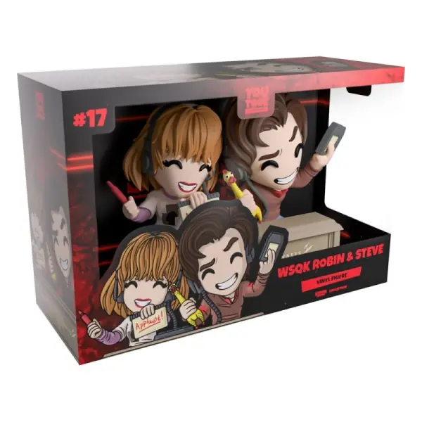Stranger Things - Figurine WSQK Robin & Steve 13 cm
