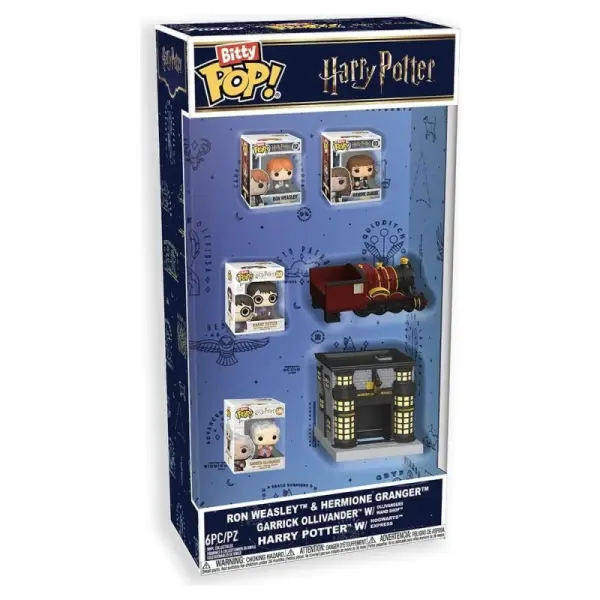 Harry Potter - Pack de 6 mini figurines Bitty POP! Harry Potter