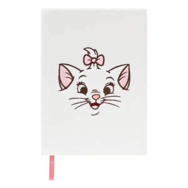 Les Aristochats - Carnet de notes peluche A5 Premium Bonjour Marie