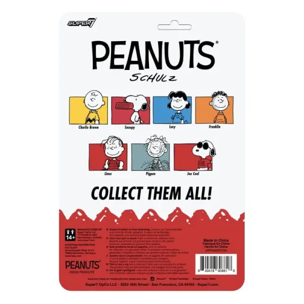 Snoopy - Figurine ReAction Linus 9 cm