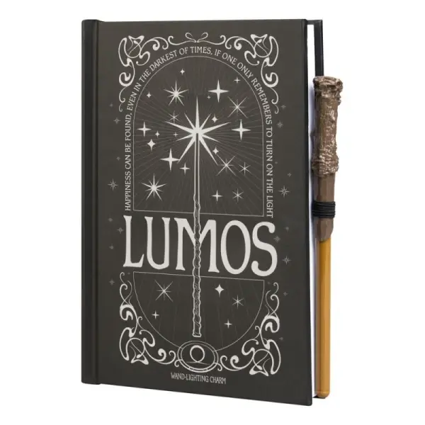 Harry Potter - Carnet de notes A5 Premium avec la lumière Lumos Maxima