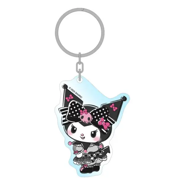 Sanrio - Porte-clés Pink Black Party Series Kuromi 7 cm