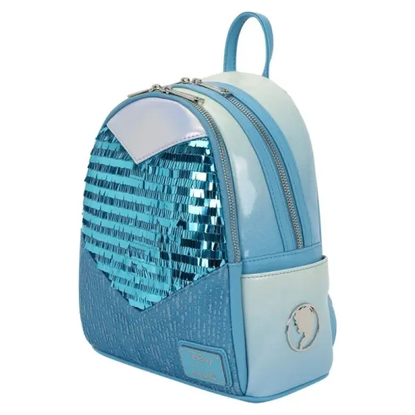 La Reine des neiges - Mini sac à dos Elsa Glitter Sequin By Loungefly