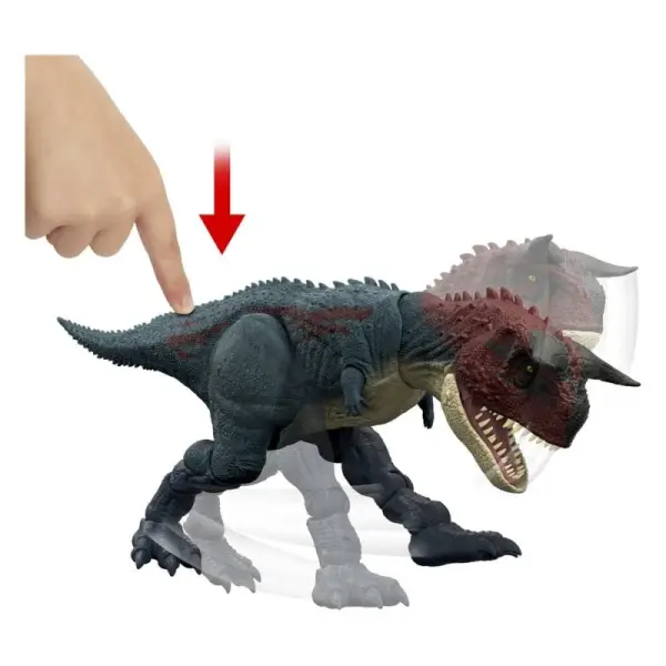 Jurassic World: Survival - Figurine Charge 'N Chomp Carnotaurus