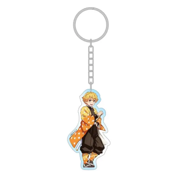 Demon Slayer: Kimetsu no Yaiba - Porte-clés Zenitsu Holographic 7 cm