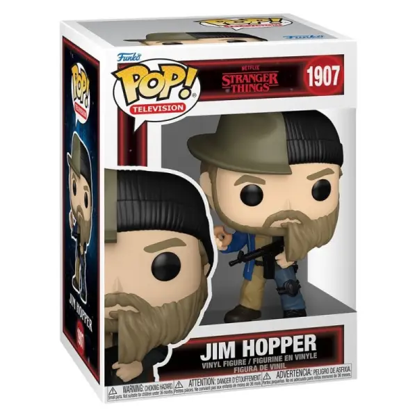 Stranger Things - Figurine POP! Jim Hopper (Divisé) 9 cm