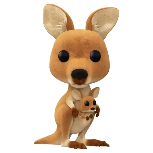 Animaux australiens - Figurine POP! Kangaroo Flocked 9 cm