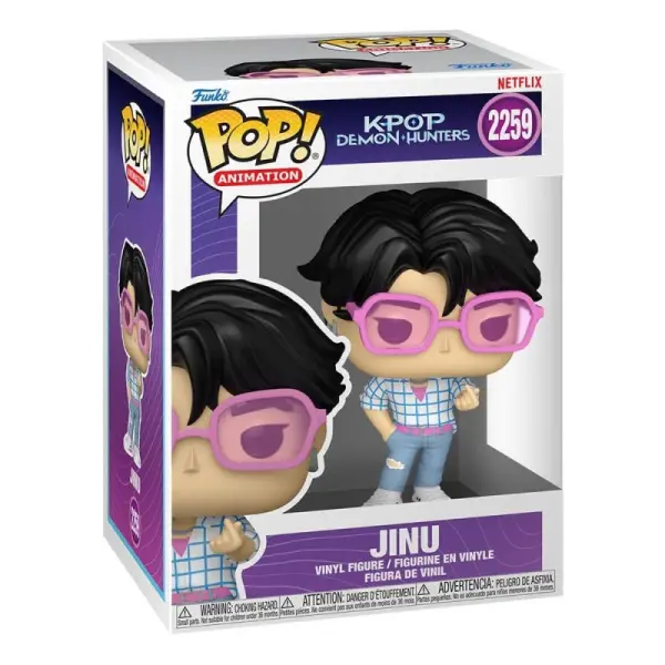 KPop Demon Hunters - Figurine POP! Jinu 9 cm