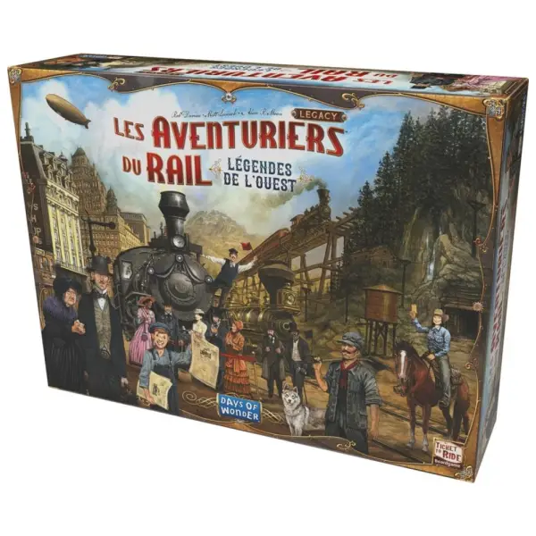 Les aventuriers du rail - Legacy : Legendes De L'ouest