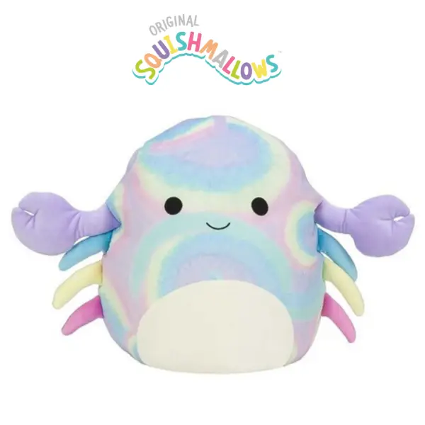 SQUISHMALLOW - CHRISTABEL LE CRABE SPIRALE 40CM