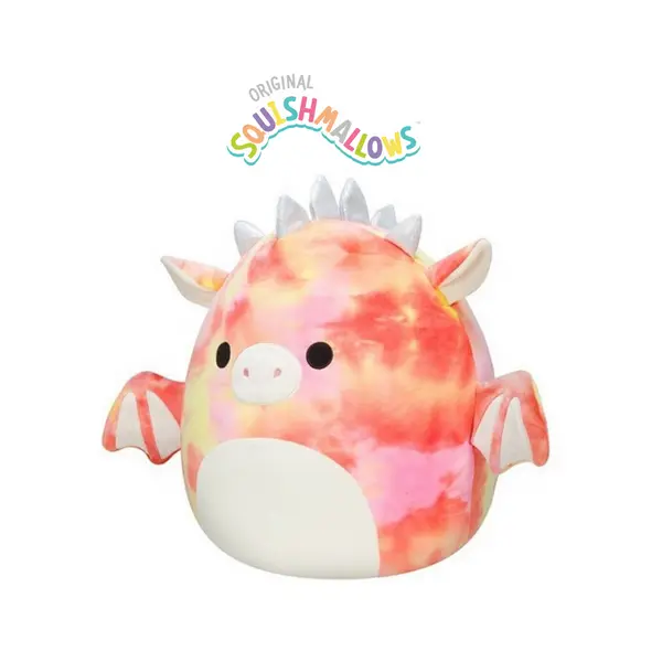 SQUISHMALLOW - MINA-MAE LE DRAGON ROUGE 40CM