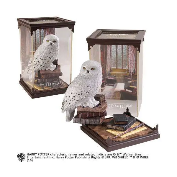 HARRY POTTER - DIORAMA CREATURES MAGIQUES HEDWIGE